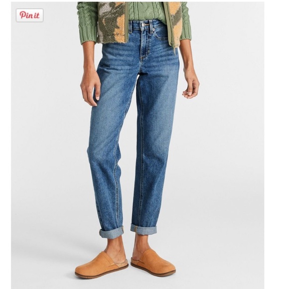 L.L. Bean Denim - L.L. Bean Women's 207 Vintage Jeans, Boyfriend
